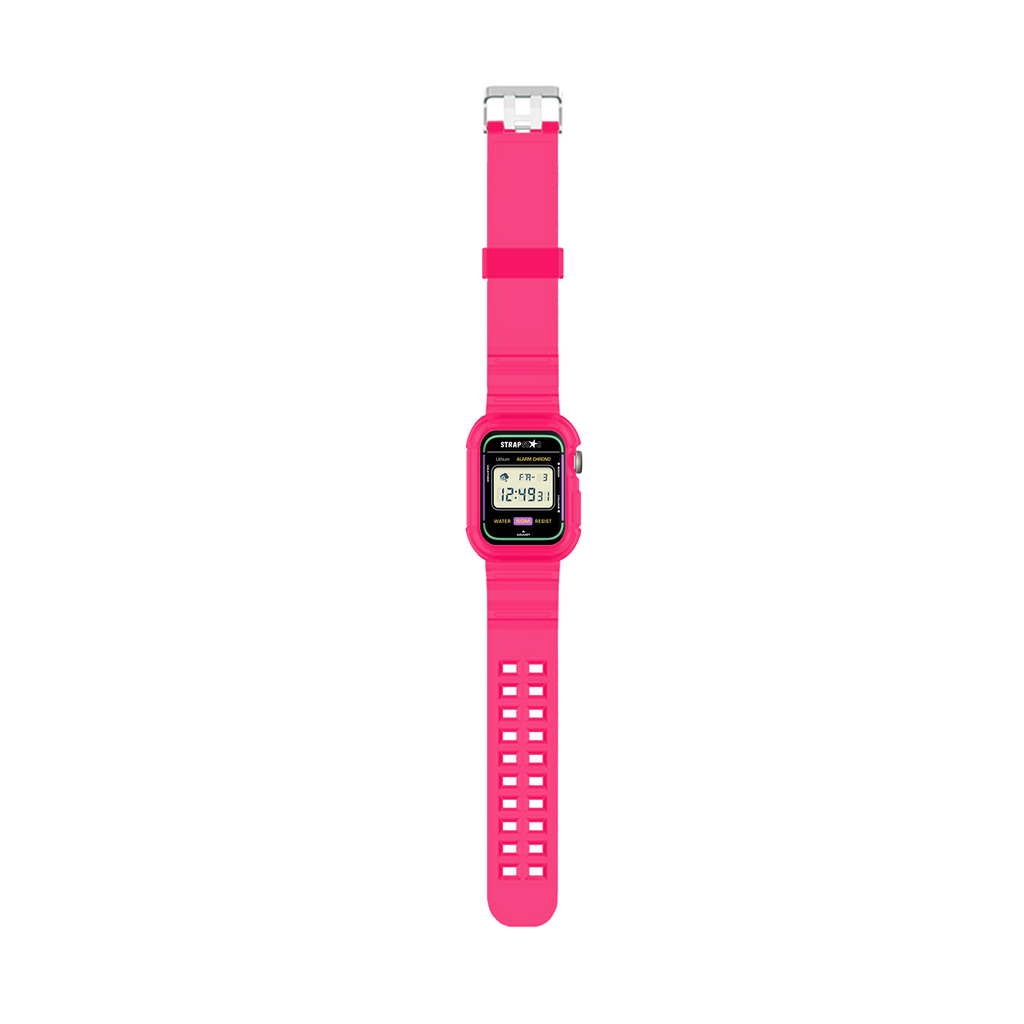 Candy Coloured Clear Apple Watch Band