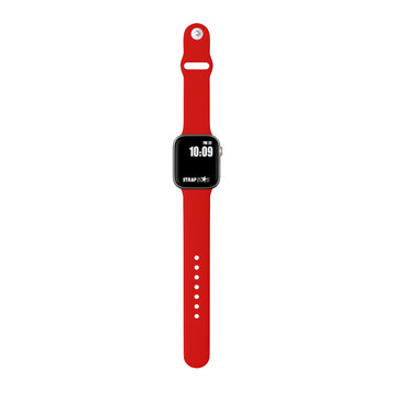 red apple watch band 1