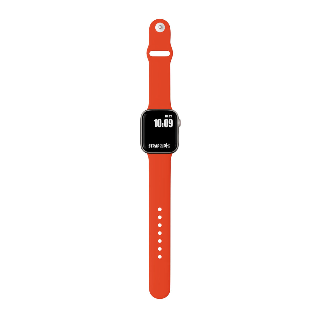 tangerine apple watch band 1